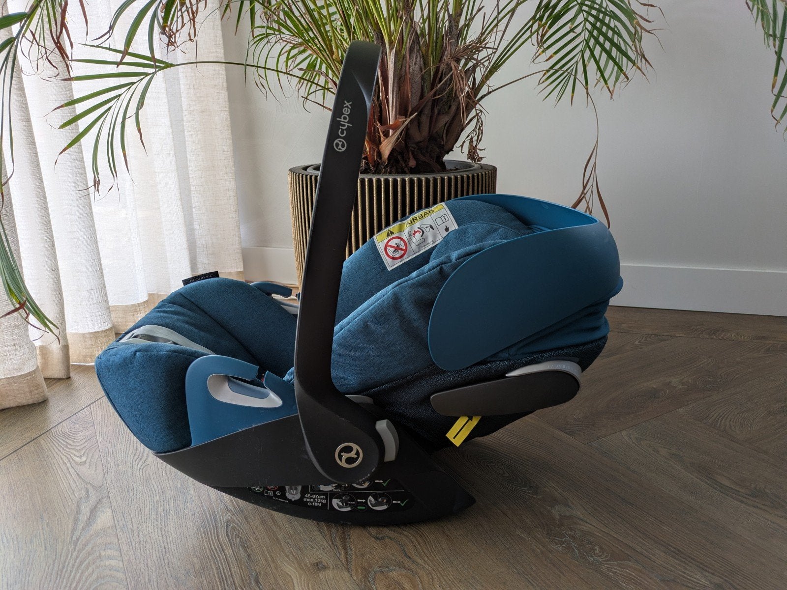 Cybex Cloud Z i-Size autostoel met draaibare Isofix base, Kinderen en Baby's, Zo goed als nieuw, Isofix, 0 t/m 13 kg, Slaapstand