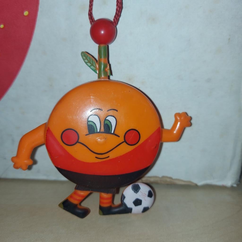 Naranjito WK 1982 mascotte sleutelhanger/hanger, Ophalen of Verzenden, Buitenlandse clubs