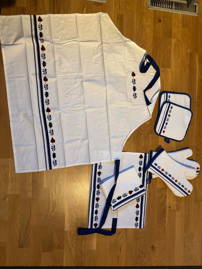 Boerenbond set van Royal Boch, Ophalen of Verzenden, Nieuw, Wit, Schort