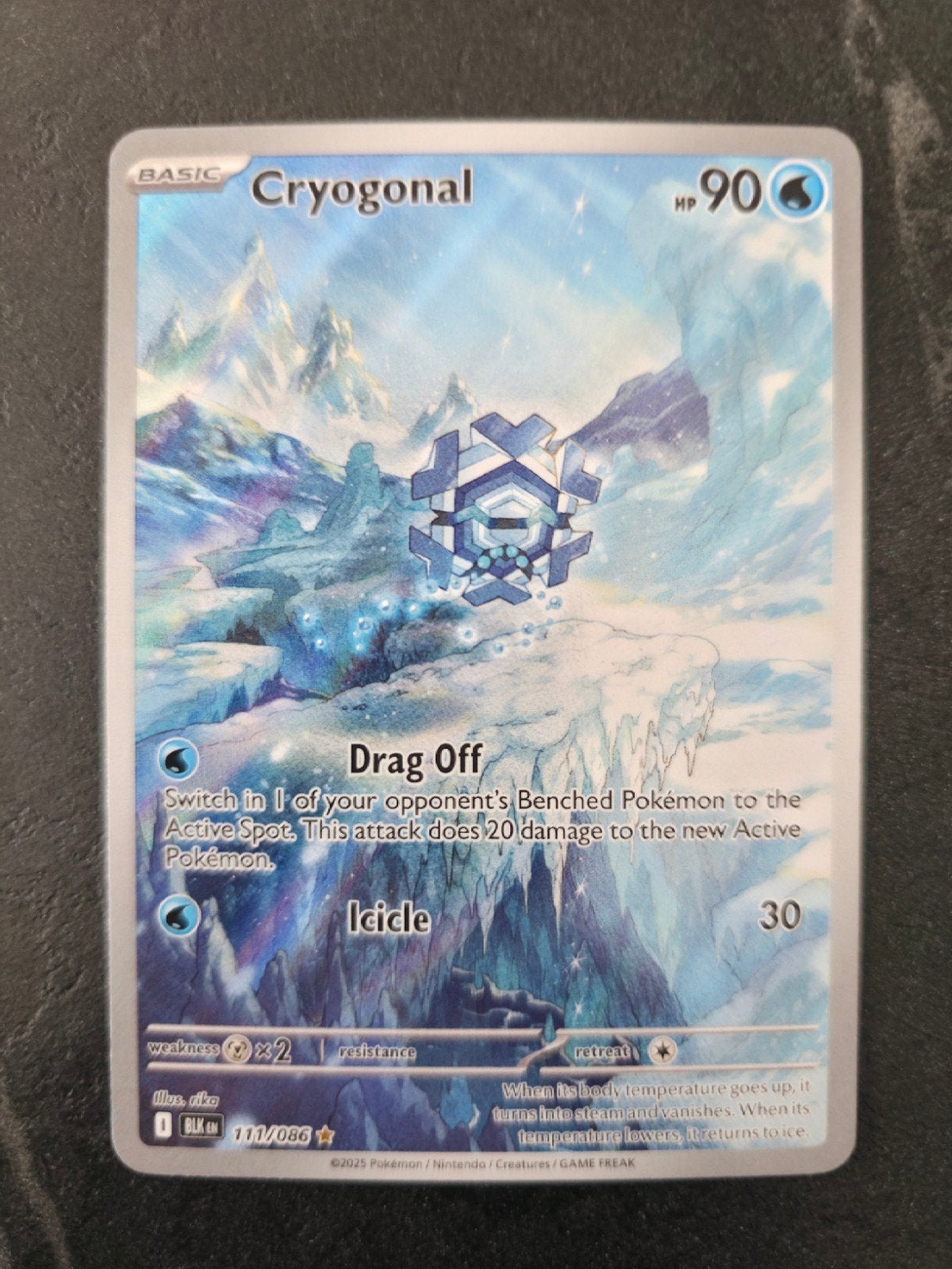 Cryogonal 111 blk, Ophalen of Verzenden, Zo goed als nieuw