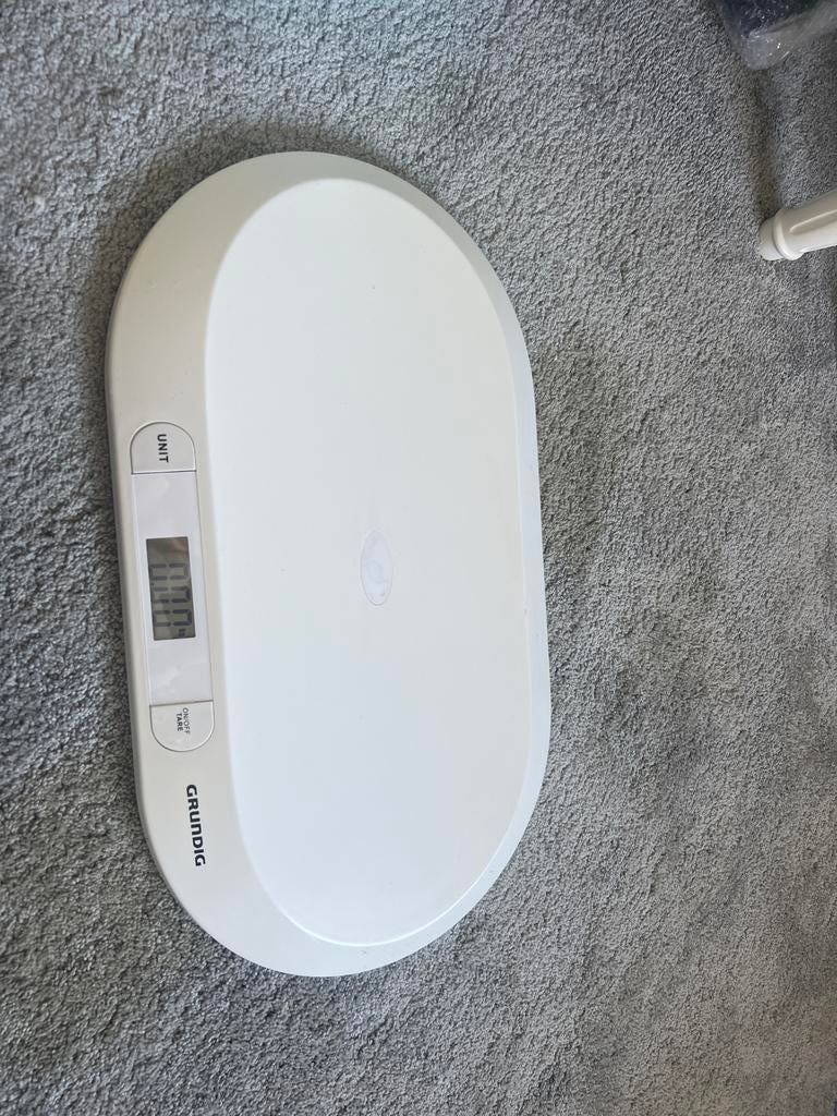 Baby weegschaal Grundig, Minder dan 10 kg, 1 tot 500 gram, Ophalen of Verzenden, Overige typen