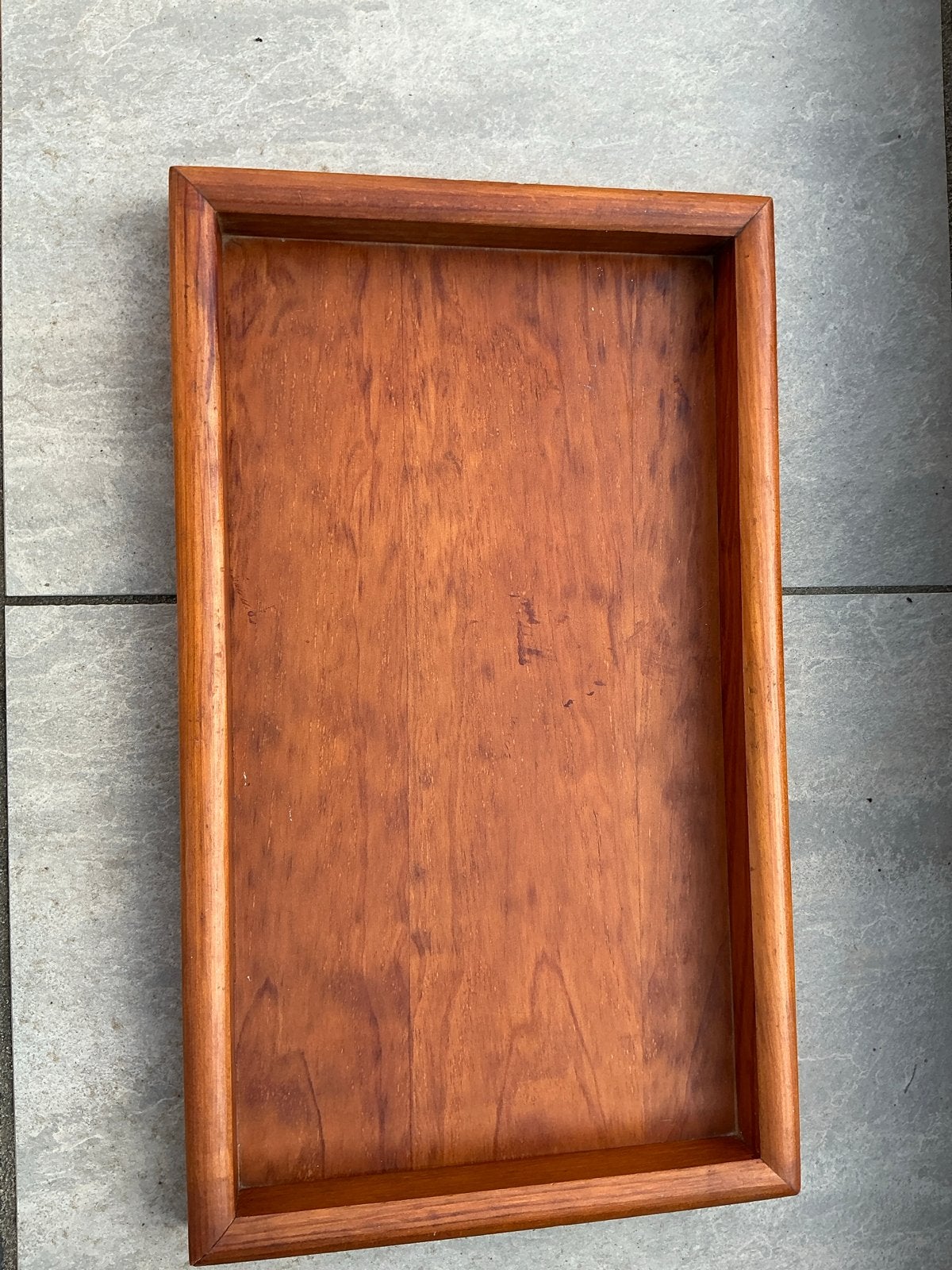 Houten functioneel dienblad 35x60 cm, Ophalen, Gebruikt, Rechthoekig, Hout