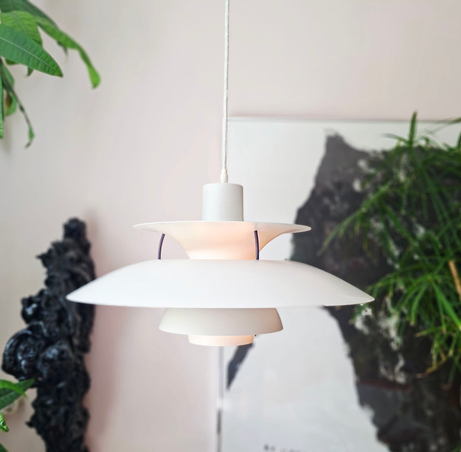 Louis Poulsen PH5 perfecte staat, Huis en Inrichting, Lampen | Hanglampen, Ophalen of Verzenden, Zo goed als nieuw, Minder dan 50 cm