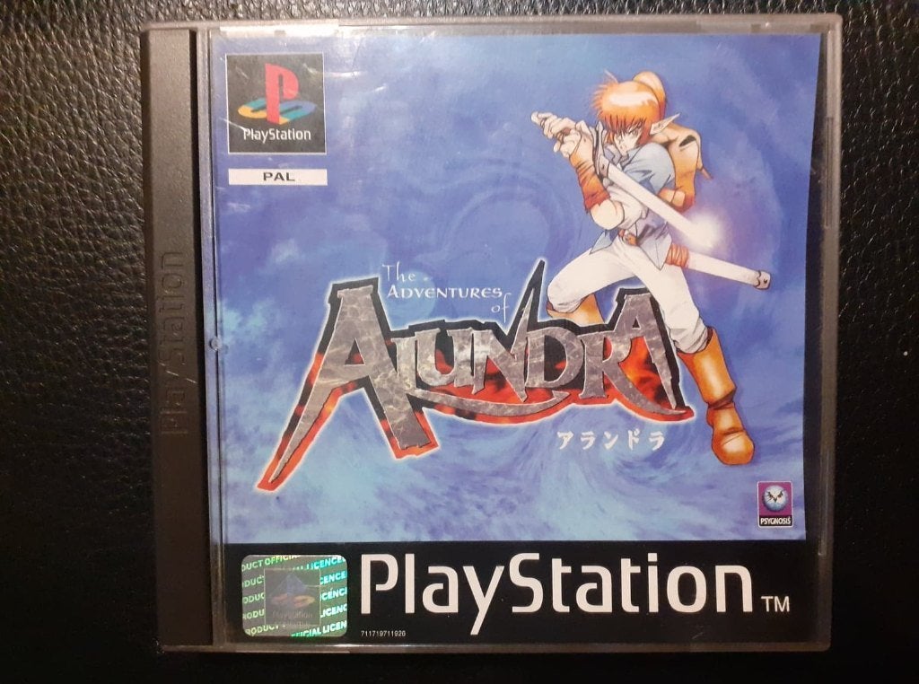 The Adventures of Alundra voor Ps1, Ophalen, 1 speler, Zo goed als nieuw, Role Playing Game (Rpg)