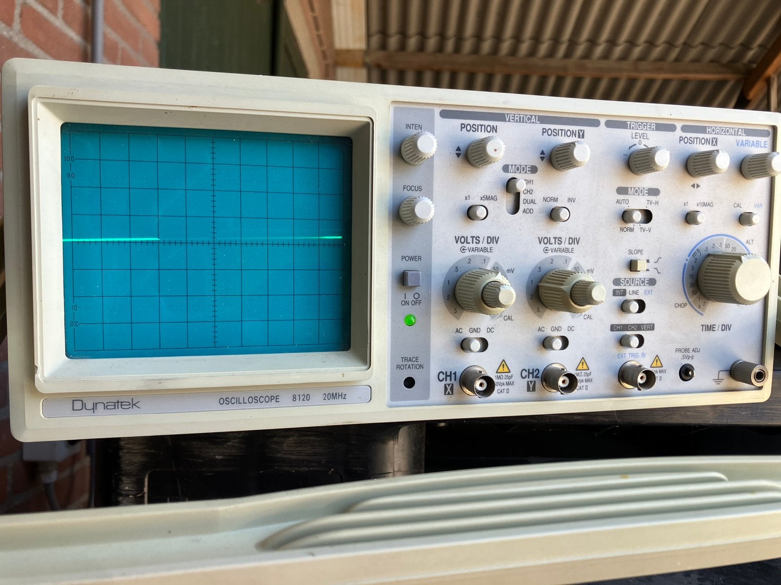 Dynatek 8120 20mhz scoop werkt, Doe-het-zelf en Verbouw, Gebruikt, Bamiland, Elektriciteit, Ophalen of Verzenden