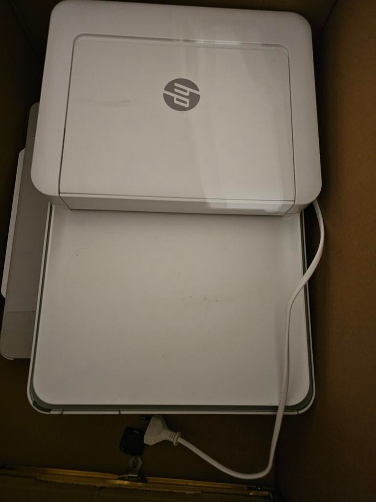 HP Printer - Wit, Gebruikt, Kleur printen, Printer, Inkjetprinter