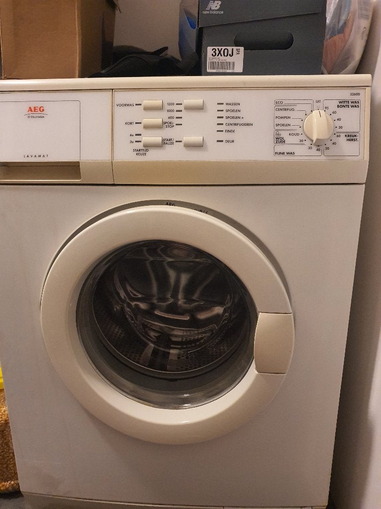 Wasmachine, Witgoed en Apparatuur, Wasmachines, Ophalen, 1200 tot 1600 toeren, Gebruikt, 4 tot 6 kg