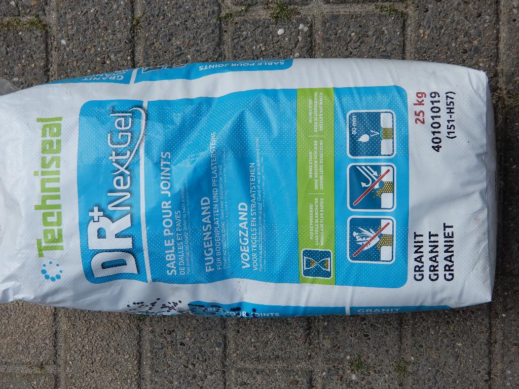 Techniseal voegzand,  kleur Granit, Ophalen, Zo goed als nieuw, Overige materialen, Overige typen