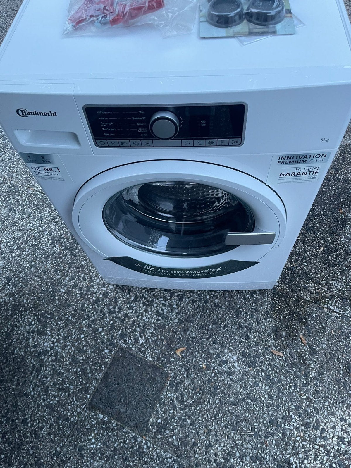 Bauknecht WA ECO 7180 Wasmachine - Zo goed als nieuw, Ophalen, Zo goed als nieuw, 85 tot 90 cm, 1200 tot 1600 toeren