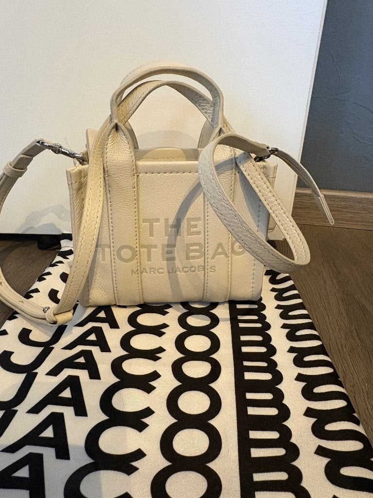 Marc Jacobs, Verzenden, Zo goed als nieuw, Beige, Schoudertasje