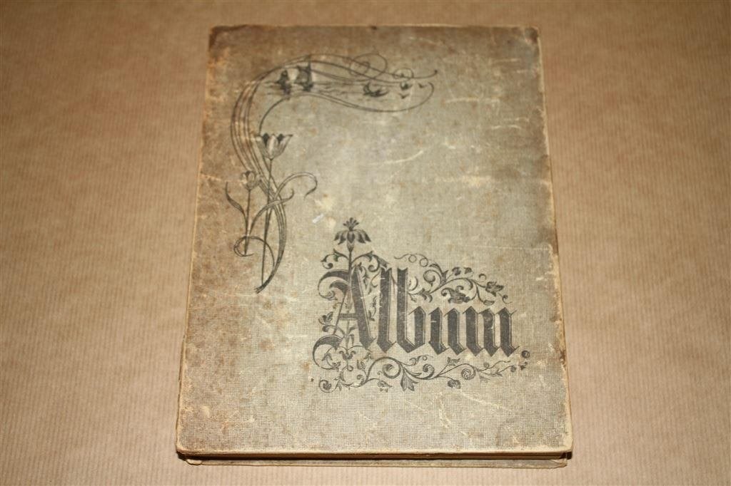 Prachtig album met foto-reclamekaartjes - circa 1910 !!, Ophalen of Verzenden, Voor 1940, Gebruikt, Overige onderwerpen