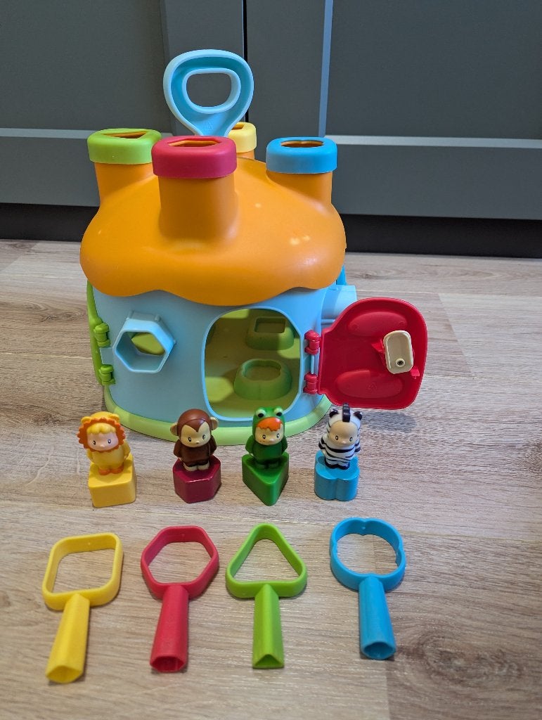Smoby cotoons vormenhuis met sleutels, Ophalen, Gebruikt, Overige typen