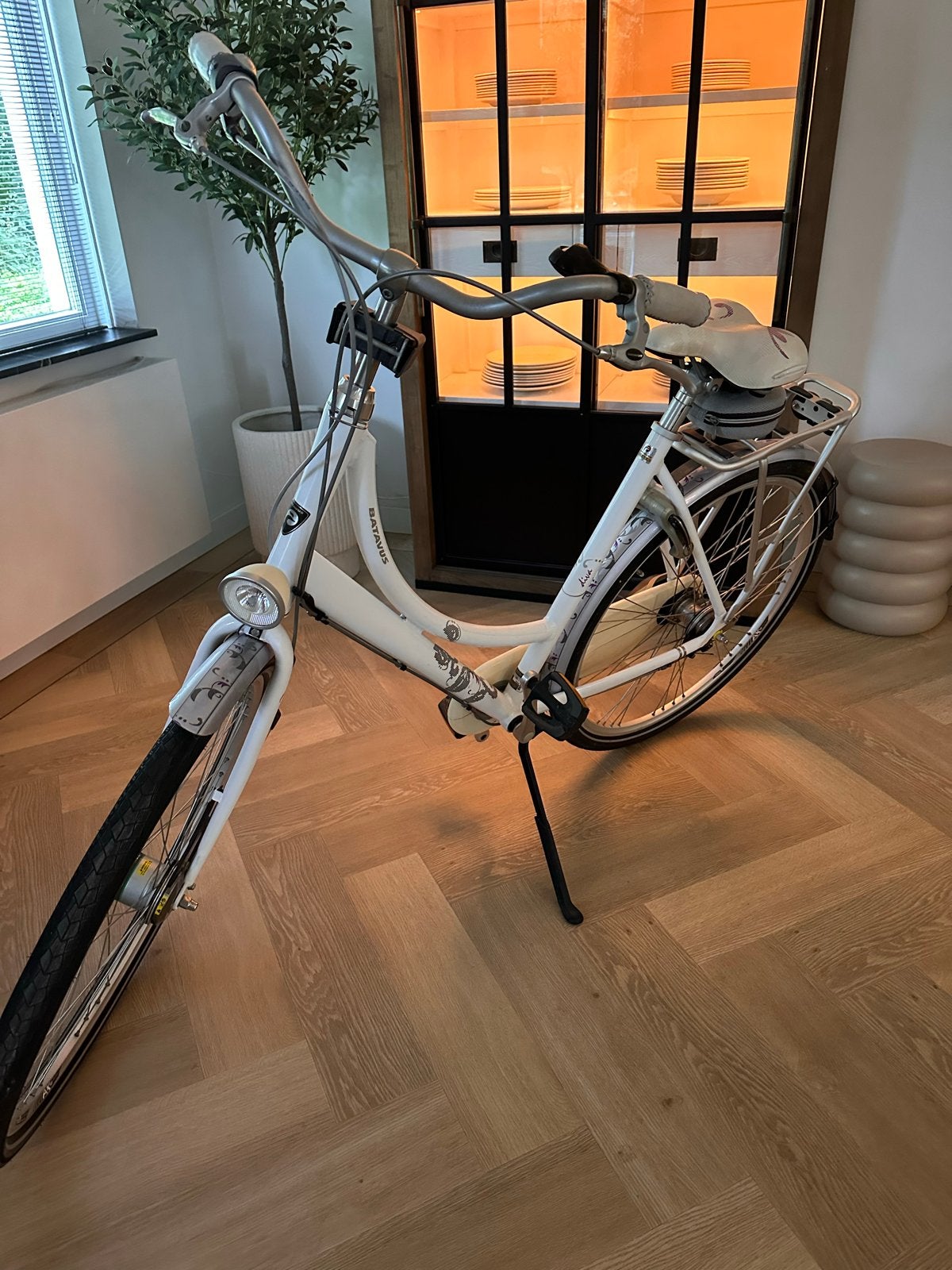 Batavus Diva Damesfiets in goede staat, Ophalen, (Extra) lage instap, Batavus, Zo goed als nieuw