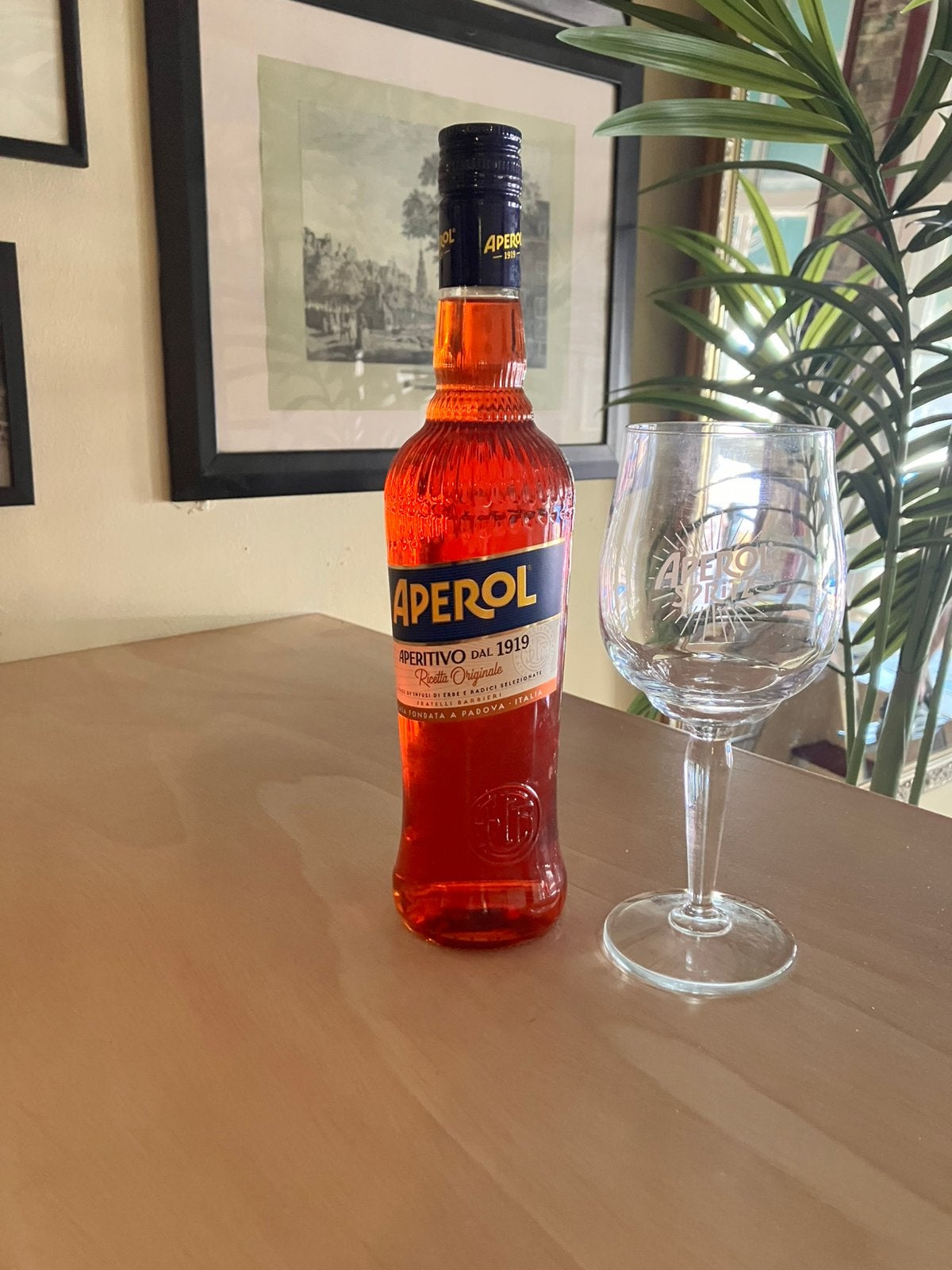 Orginele Aparol spritz  glazen 12 st 3.50€, Ophalen, Nieuw, Gebruiksvoorwerp
