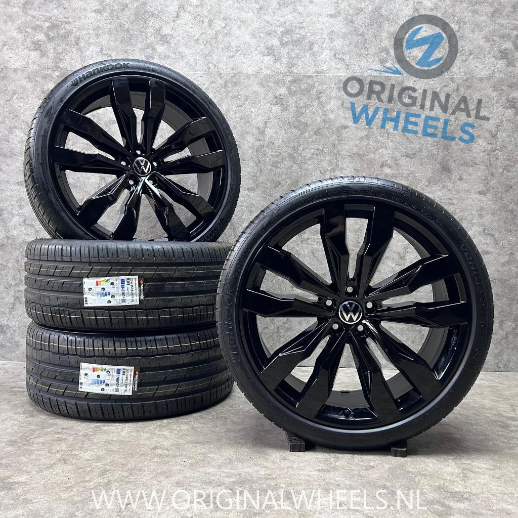 21 inch originele Suzuka velgen + zomerbanden VW Tiguan, Gebruikt, 255 mm, Banden en Velgen, Personenwagen