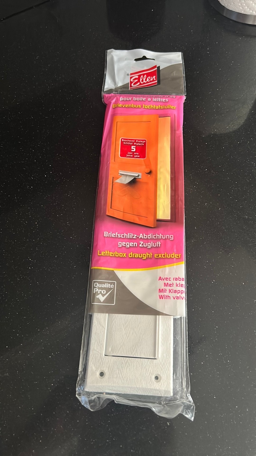 Witte binnenplaat brievenbus, Ophalen, Nieuw, Kunststof, Brievenbusklep