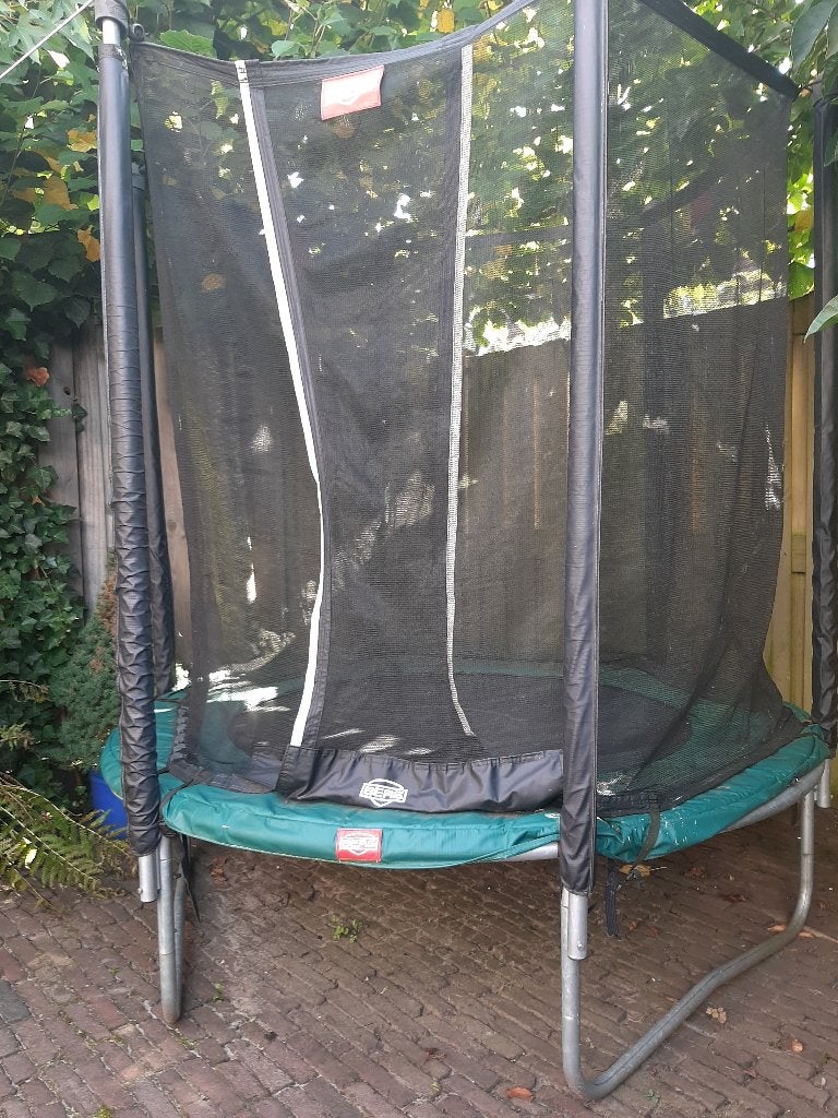 BERG Trampoline 180 cm met veiligheidsnet, Kinderen en Baby's, Speelgoed | Buiten | Trampolines, Ophalen, Gebruikt