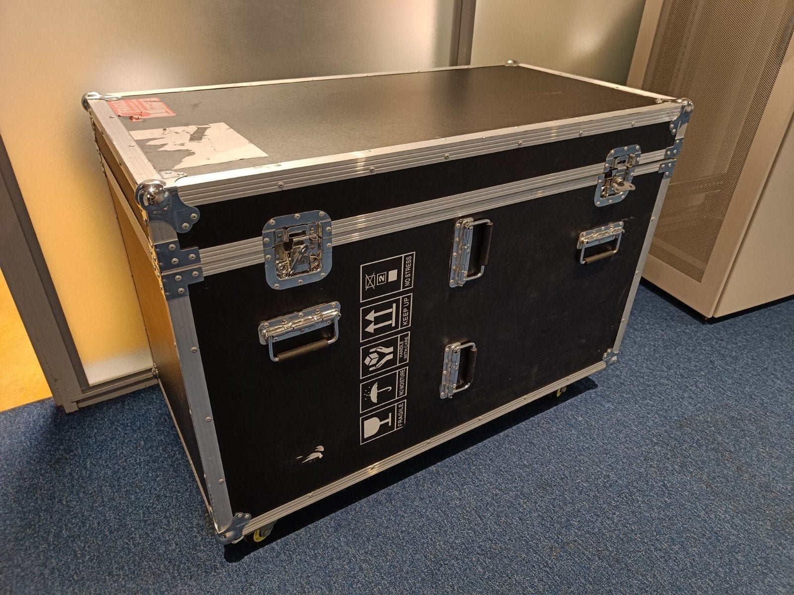 Flight case inclusief set zwenkwielen, Ophalen, Overige instrumenten