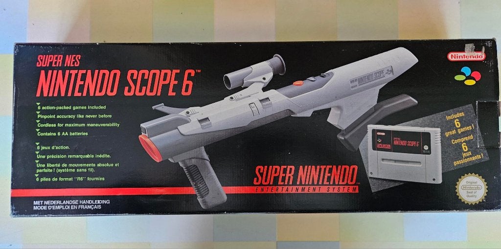Nintendo Scope 6 Super NES, Ophalen of Verzenden, Gebruikt, Zonder controller, Switch Original