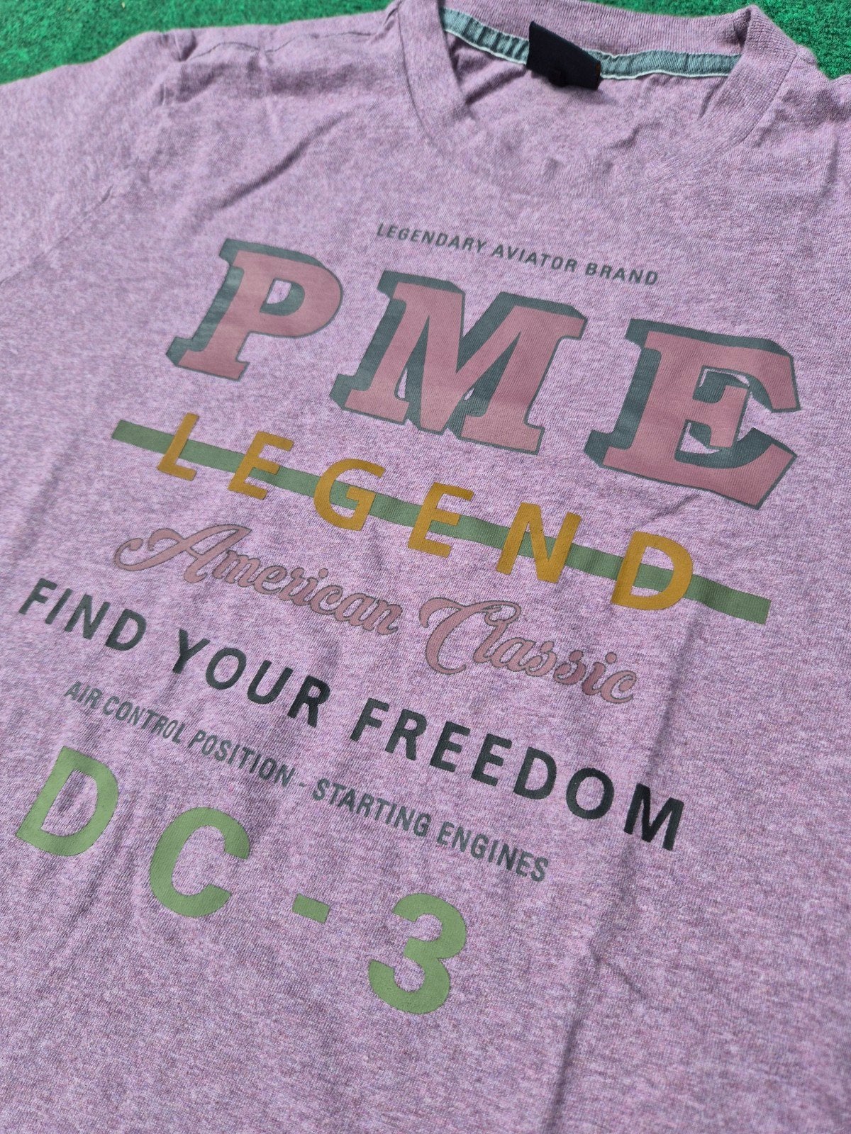 Pme Legend Pall Mall shirt t-shirt Paars maat L, Maat 52/54 (L), ., Paars, Ophalen of Verzenden