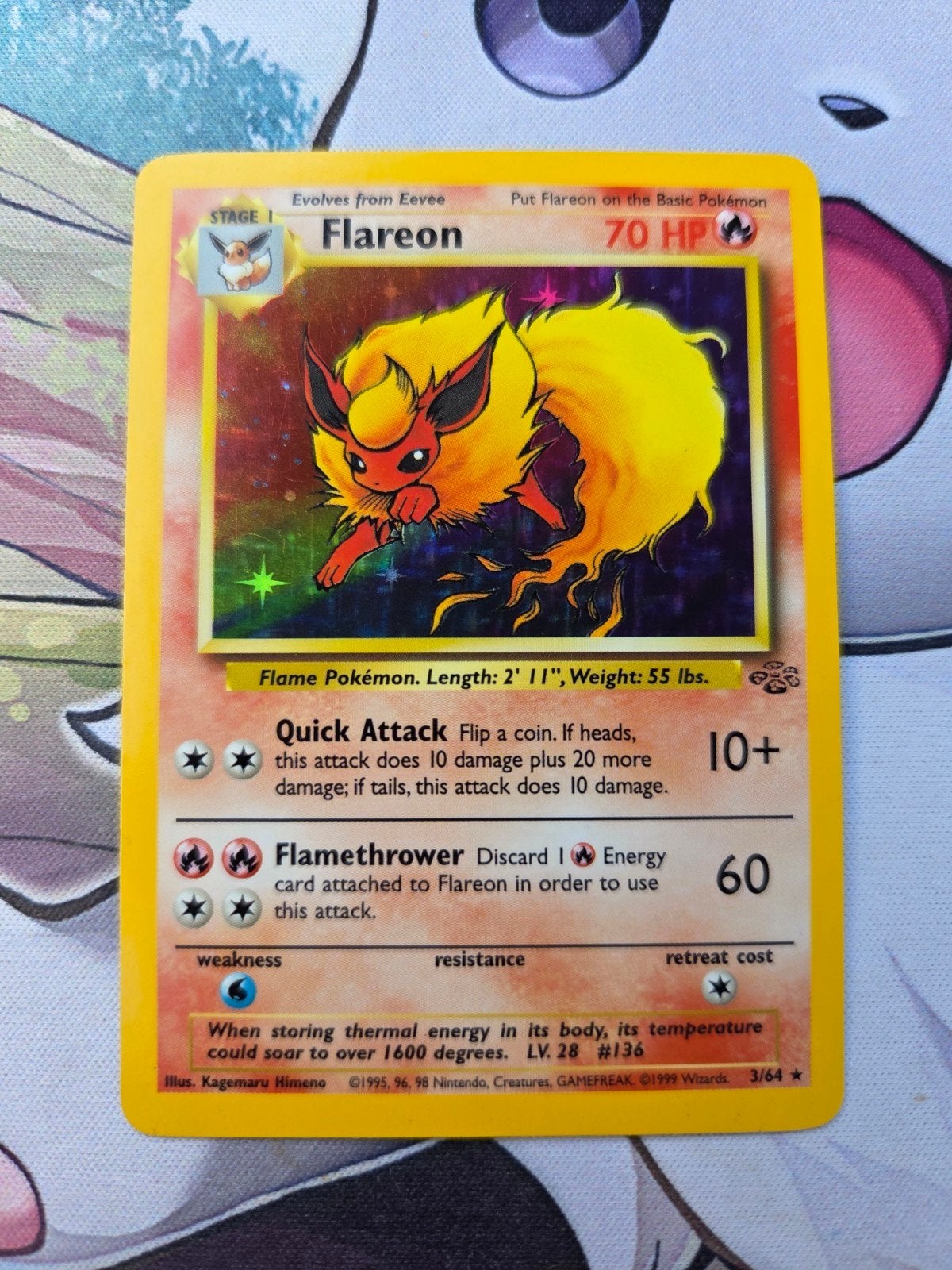 Flareon holo (JU 3), Ophalen of Verzenden