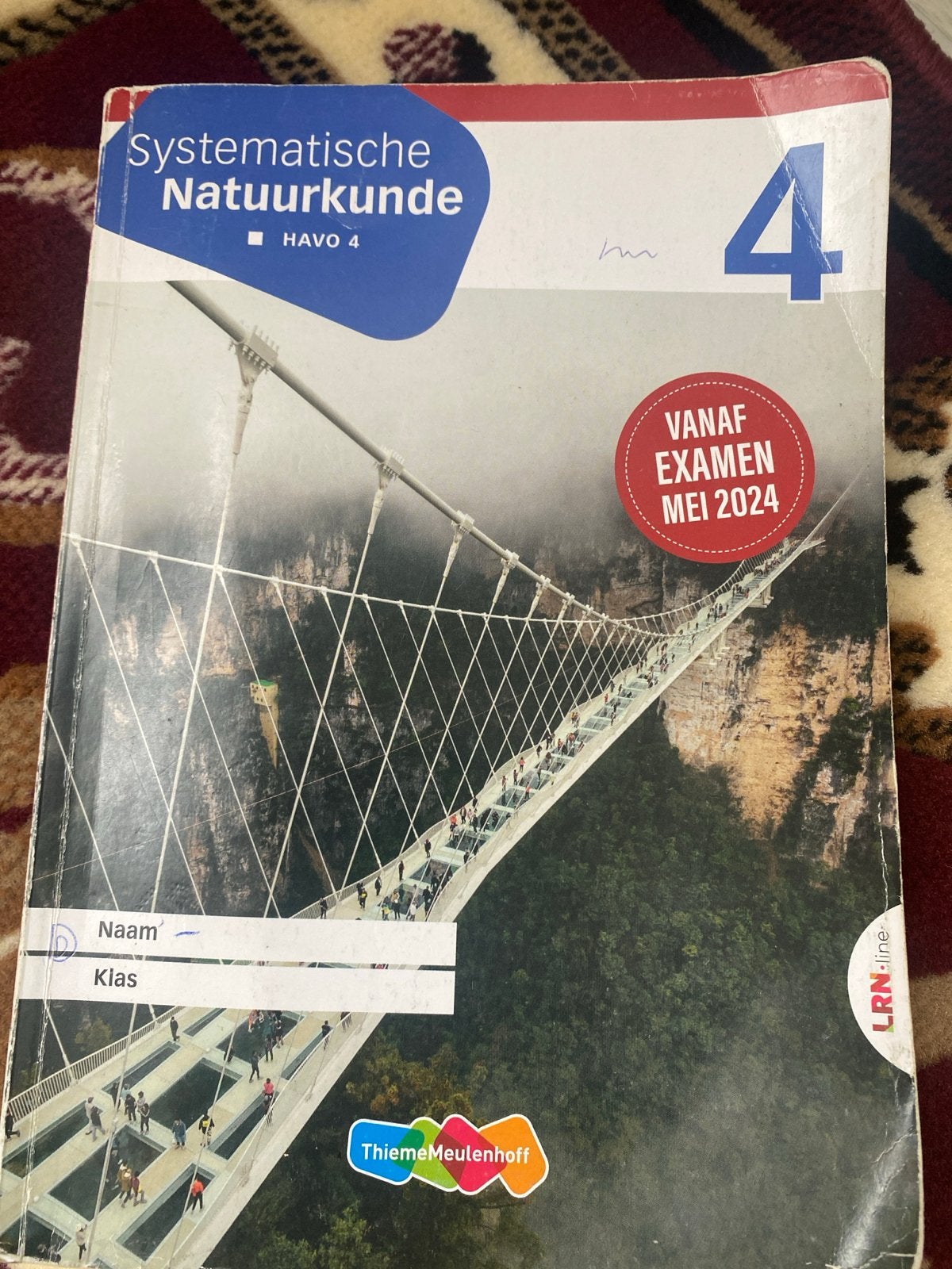 Systematische Natuurkunde HAVO 4 - ThiemeMeulenhoff, Ophalen of Verzenden, Gelezen, HAVO, Natuurkunde