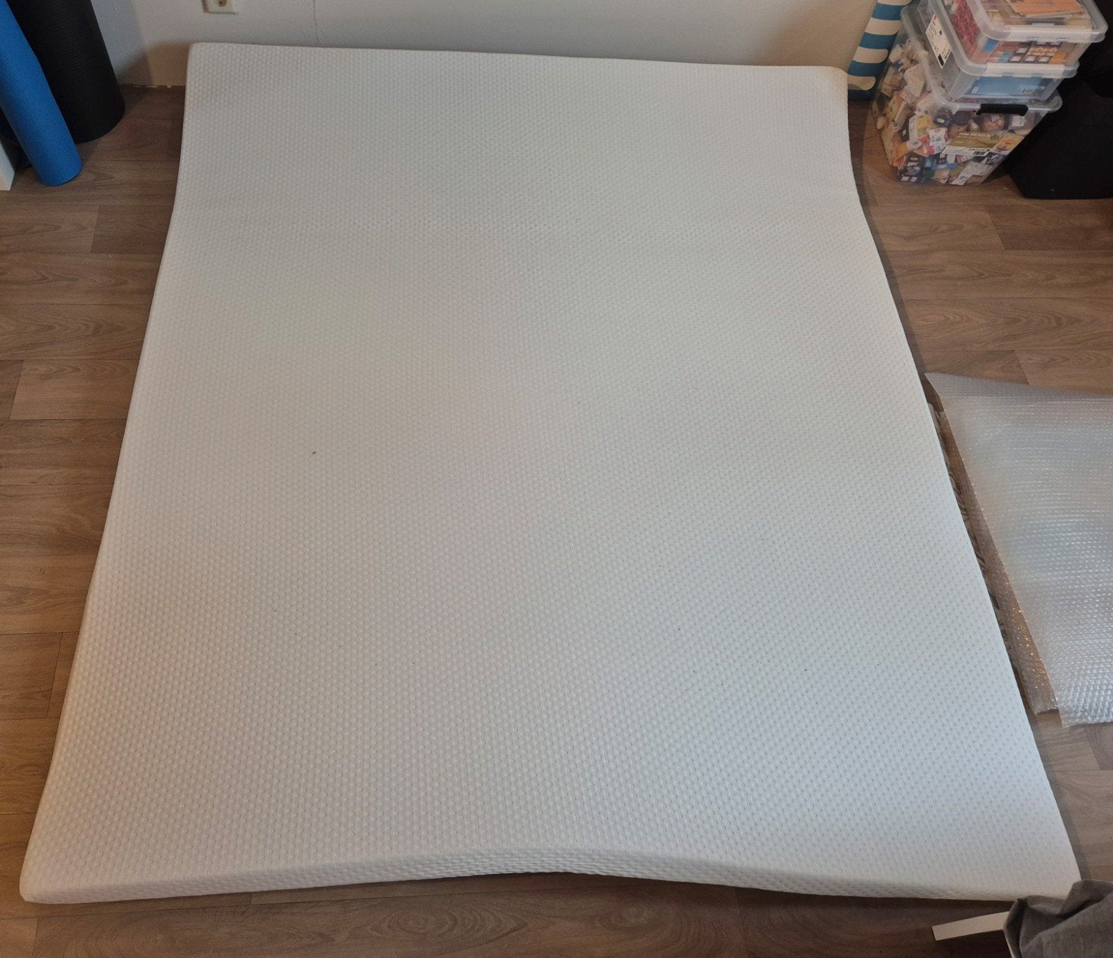 Emma Topper 180x210x5 cm - Zo goed als nieuw, Ophalen, Gebruikt, 210 cm, Tweepersoons