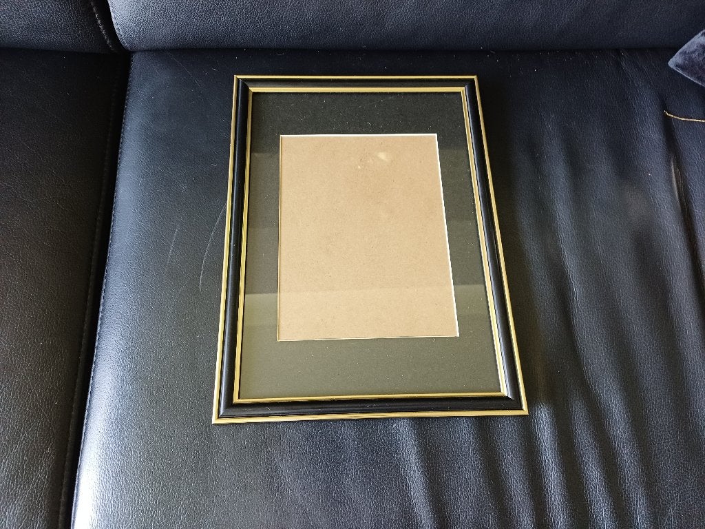 Nieuw zwart me goud fotolijst, Ophalen of Verzenden, Nieuw