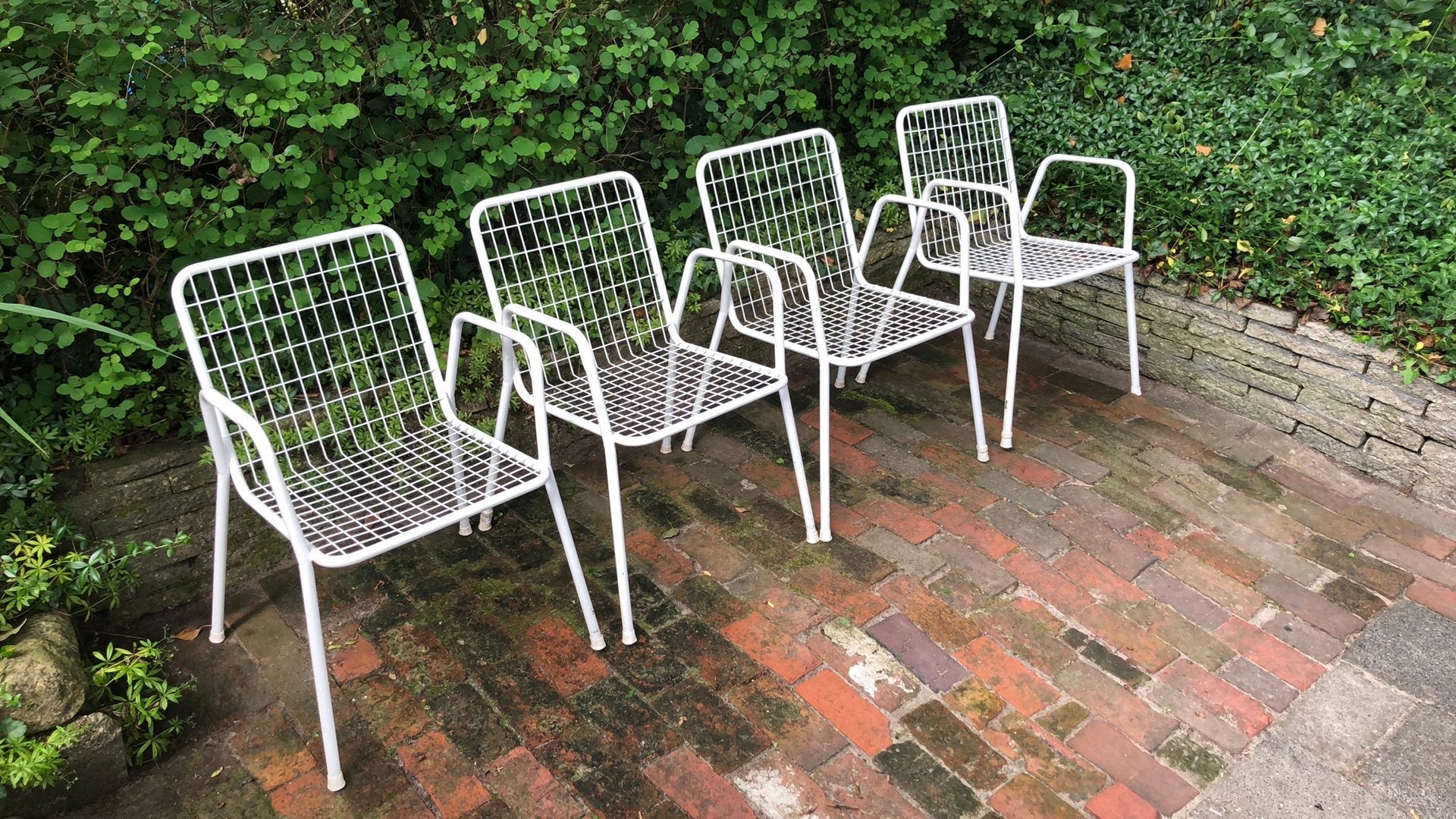 EMU rio tuinstoelen, jaren 60, Ophalen, Gebruikt, Metaal