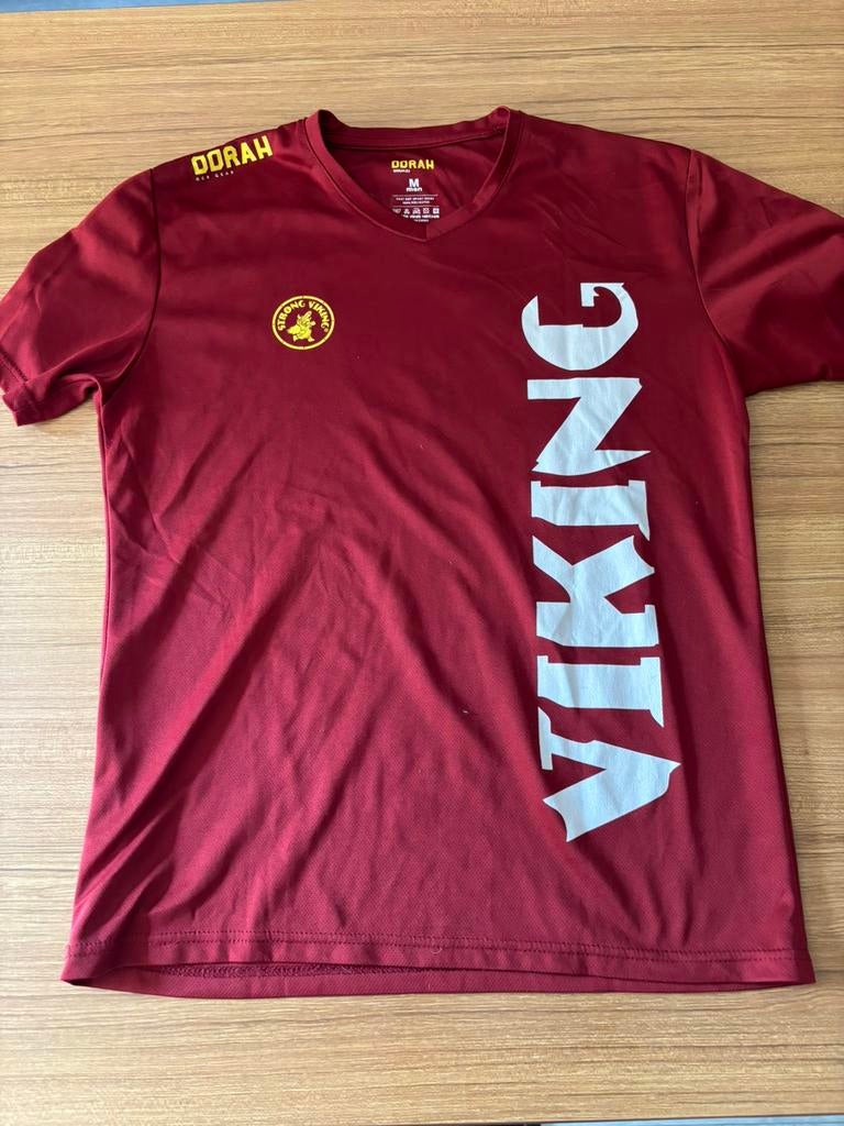 Strong viking finisher shirt, Ophalen of Verzenden, Nieuw, Maat 48/50 (M), Rood