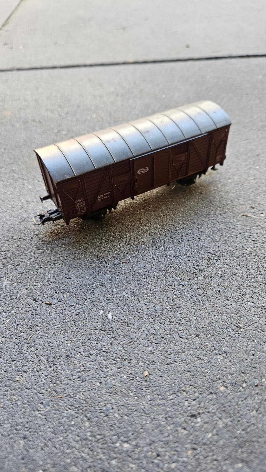 NS veewagonnetje van Roco., Gelijkstroom, Wagon, Ophalen of Verzenden, NS