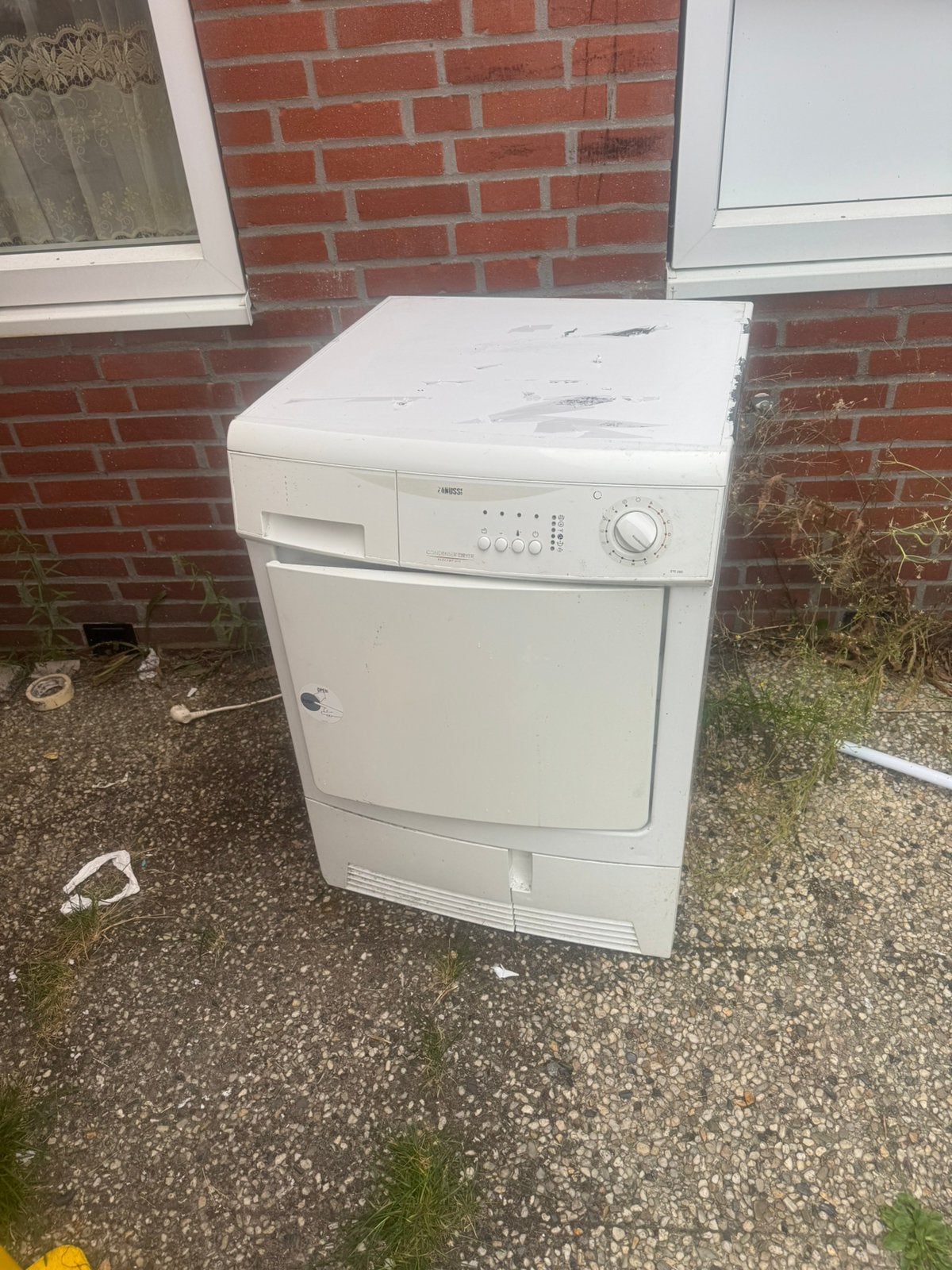 Wasdroger 86/ 60 bezogen is mogelijk, Witgoed en Apparatuur, Wasdrogers, 6 tot 8 kg, Ophalen of Verzenden, Zo goed als nieuw, 85 tot 90 cm