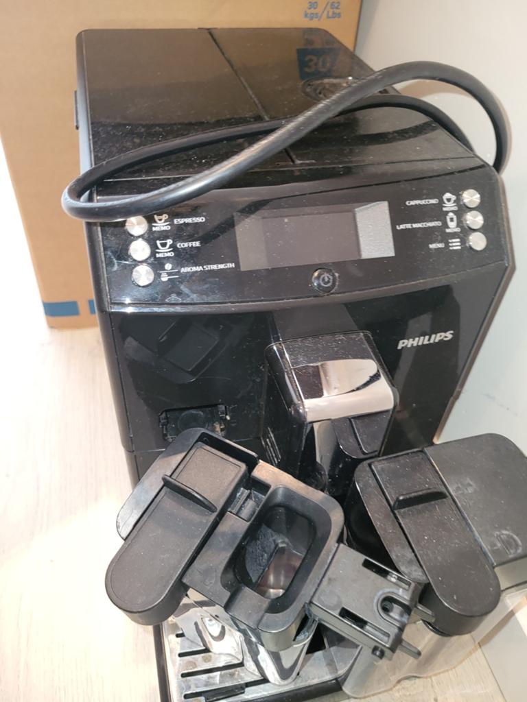 Philips volautomatische koffiemachine, DEFECT, Witgoed en Apparatuur, Koffiezetapparaten, Ophalen, Koffiemachine