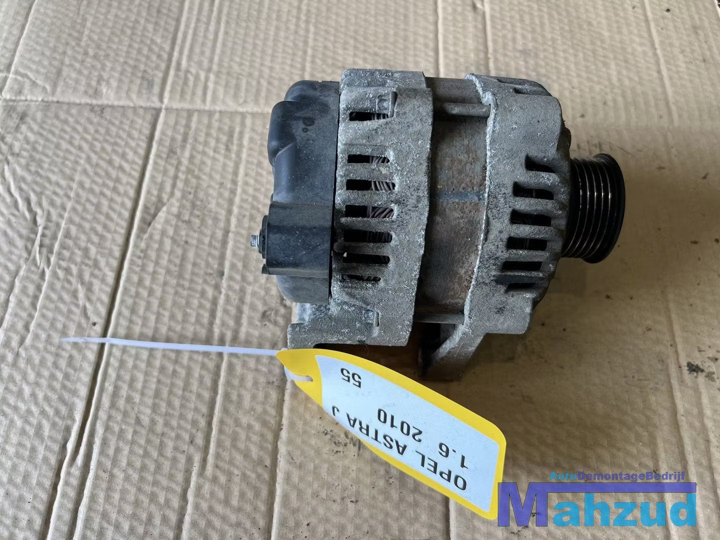 OPEL ASTRA J 1.6 A16XER dynamo 100A 13502595, Gebruikt, Opel Automobile GmbH, Ophalen of Verzenden, Kontakt@opel-infoservice.de