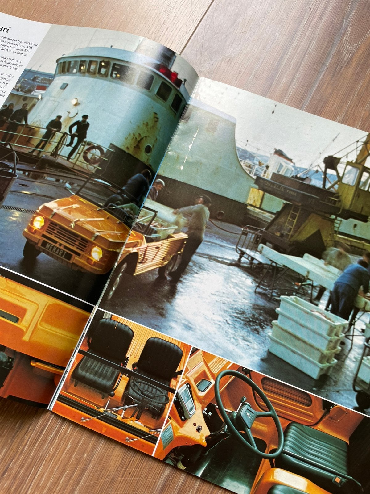 Citroen brochure bedrijfswagen 1977 GS HY Mehari Ami Eend, Boeken, Ophalen of Verzenden, Zo goed als nieuw, Citroën