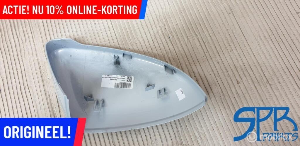 GOLF 7 VII 7.5 Spiegelkap LINKS LB9Z WHITE SILVER 5G0857537C, Auto-onderdelen, Volkswagen, Nieuw, Ophalen of Verzenden, Volkswagen