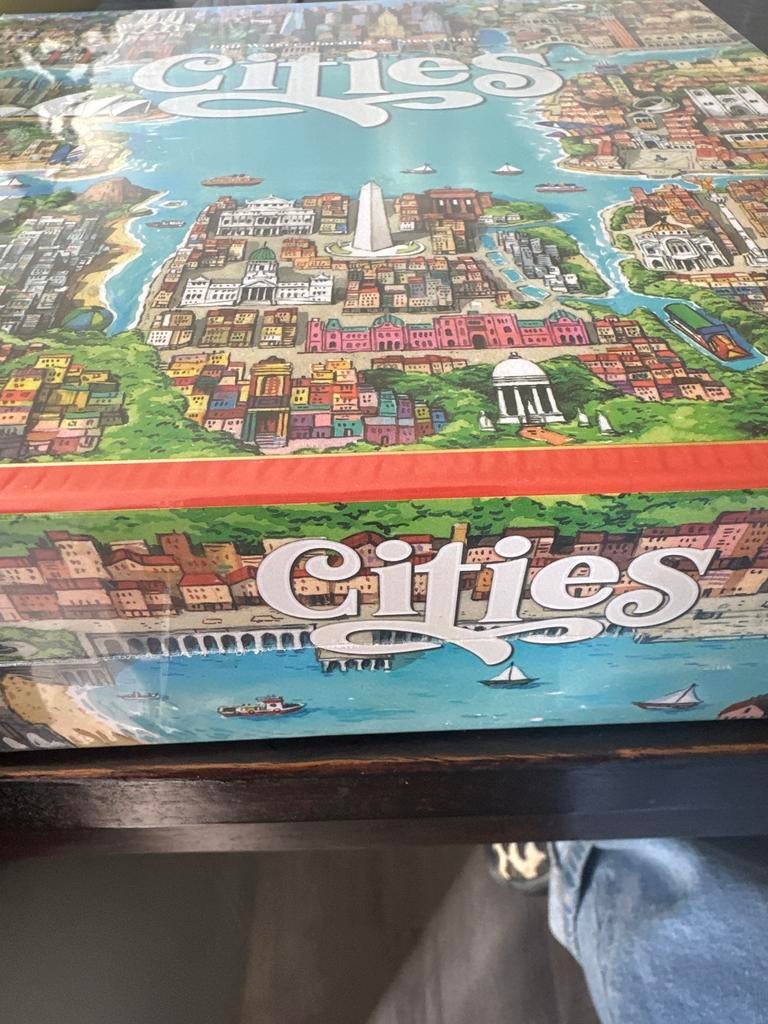 Cities bordspel nieuw, Ophalen of Verzenden, Nieuw