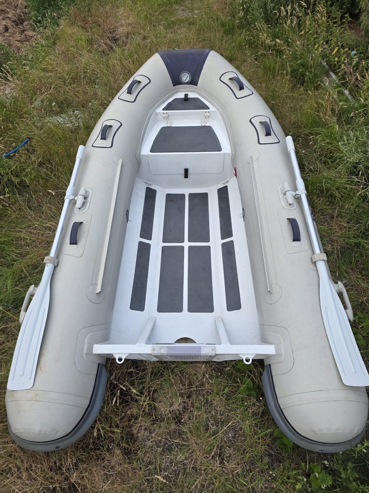 Talamex Silverline SLR290 Aluminium rib, Ophalen, Aluminium, Gebruikt, Inclusief motor