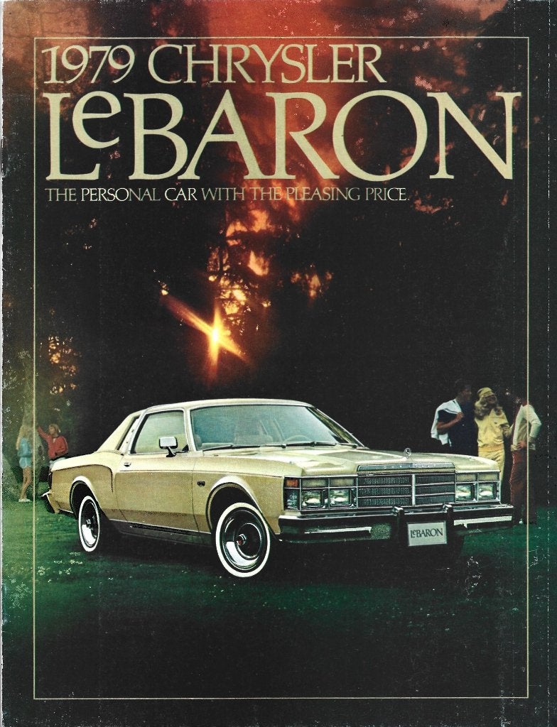Chrysler Le Baron brochure 1979 (ch79) auto, Verzenden, Zo goed als nieuw, Overige merken