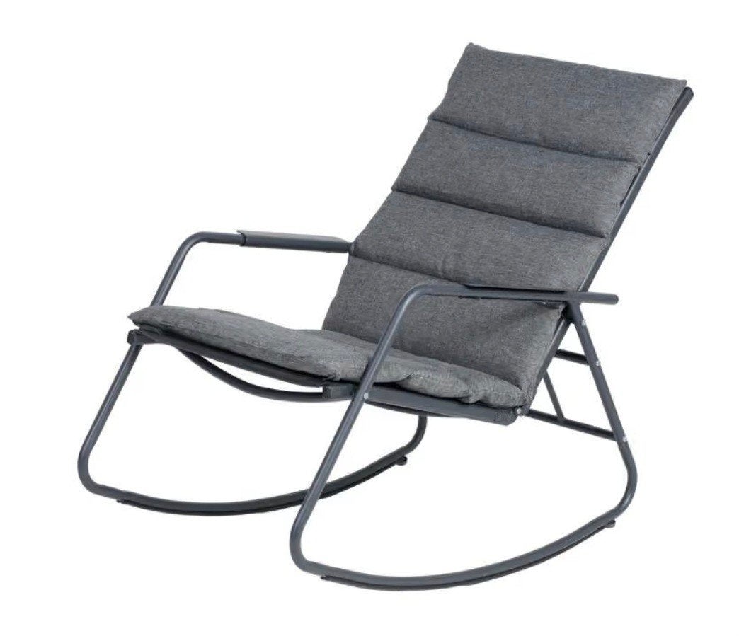 nog als nieuw  tuin schommelstoel, Ophalen, Zo goed als nieuw, Aluminium