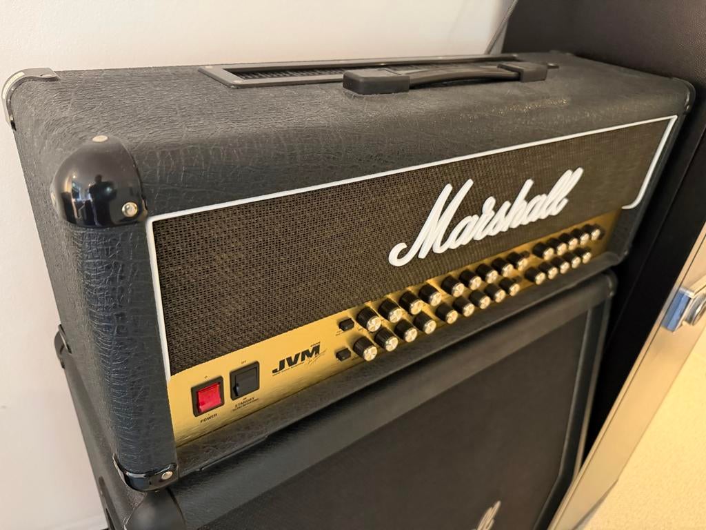 Marshall JVM 410H Gitaarversterker Top - Zo goed als nieuw, Muziek en Instrumenten, Versterkers | Bas en Gitaar, Ophalen of Verzenden