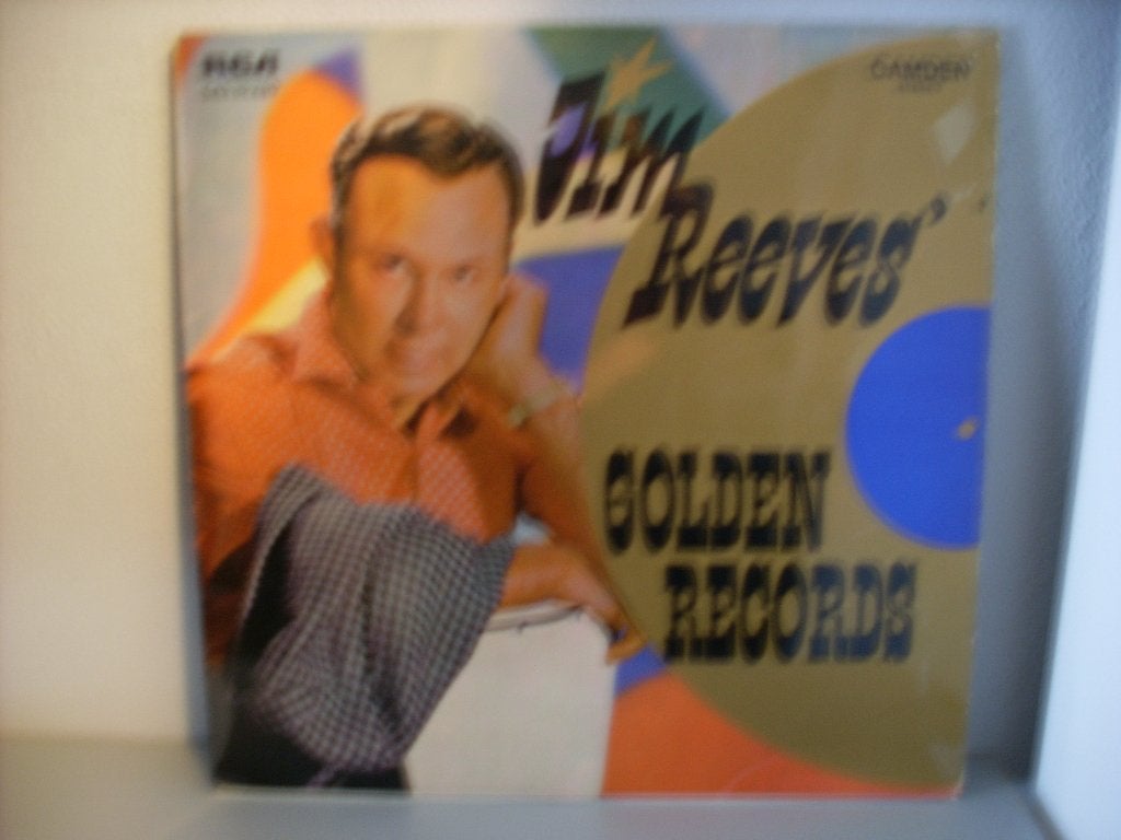 LP Jim Reeves - Golde Records ---3577, LP, Verzenden, Zo goed als nieuw, Inclusief binnenhoes