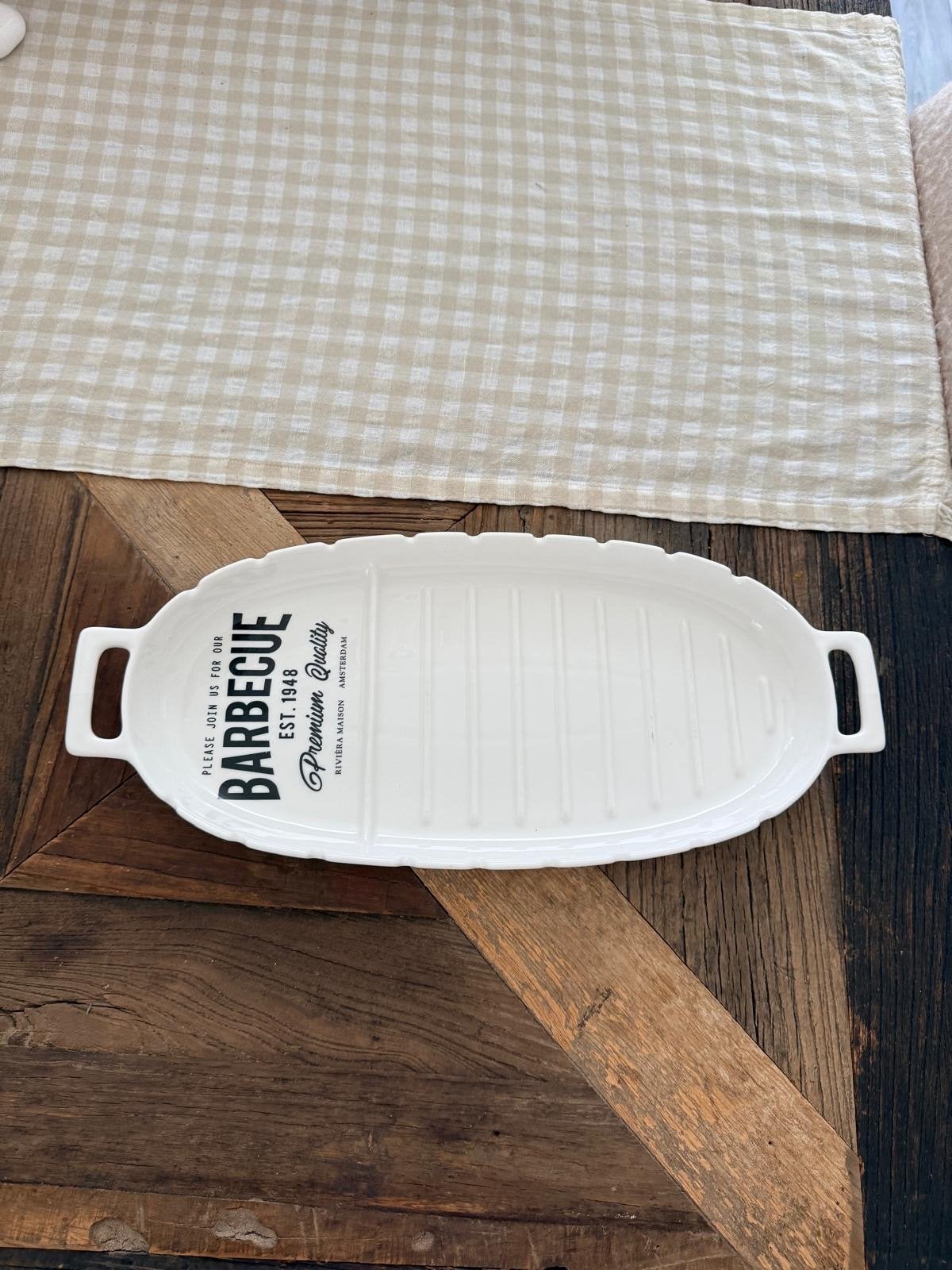 Nieuw Rivièra Maison BBQ bord - Ophalen, Ophalen, Nieuw, Overige merken, Bord(en)