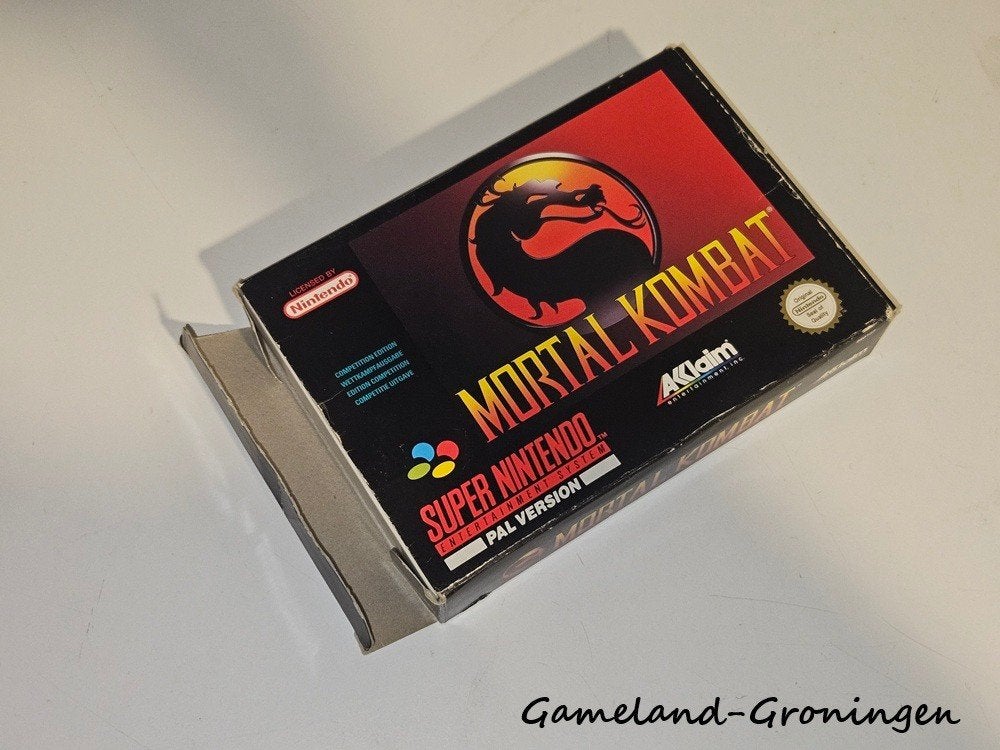 Mortal Kombat (SNES) Compleet, Gebruikt, -, -, 1 speler