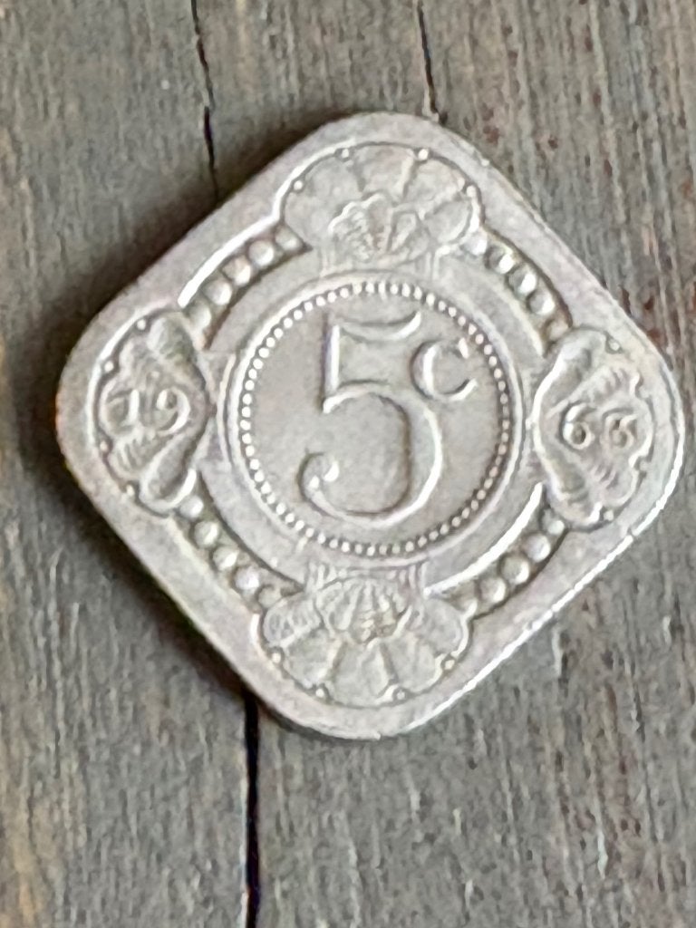 5 Cent 1963 nederlandse antillen, Ophalen of Verzenden, Koningin Juliana, 5 cent, Losse munt