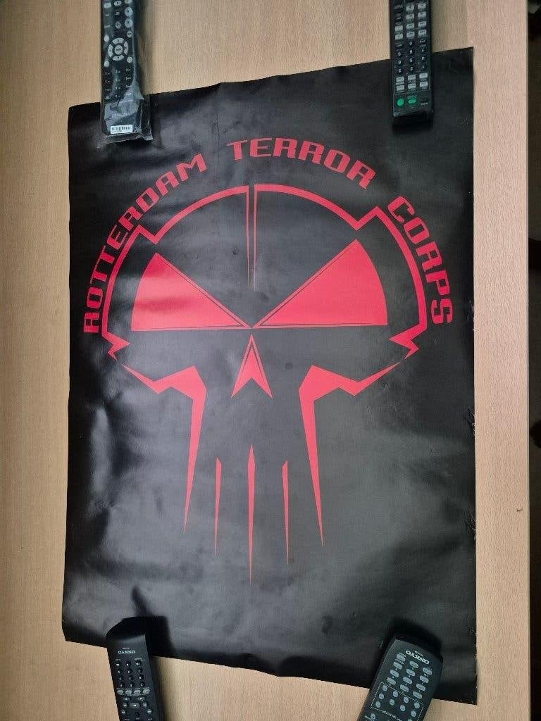Rotterdam Terror Corps Poster, Ophalen of Verzenden, A1 t/m A3, Overige onderwerpen, Rechthoekig Staand