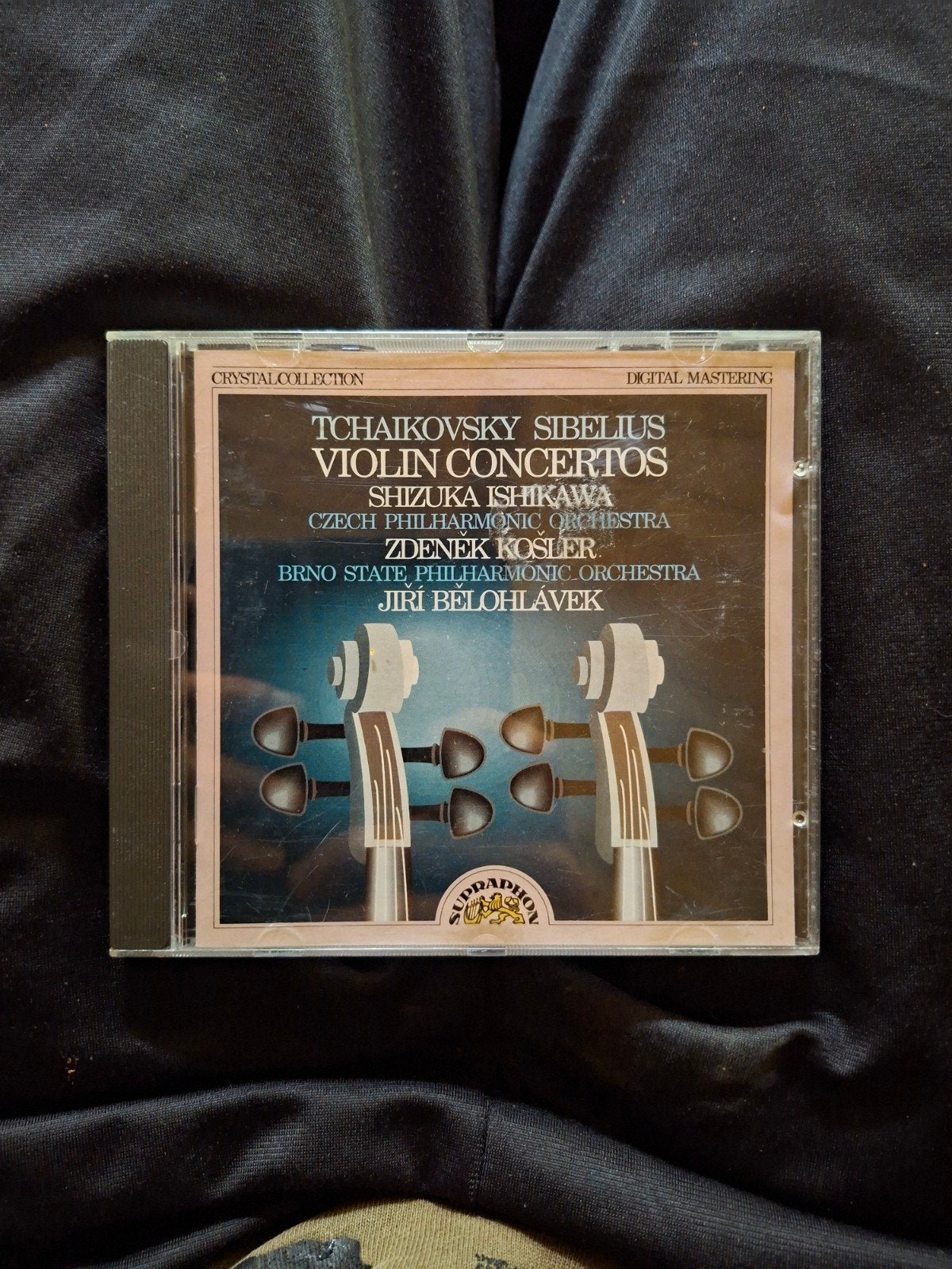 tchaikovsky, sibelius: violin concertos (supraphon), Verzenden, Zo goed als nieuw, Romantiek, Orkest of Ballet