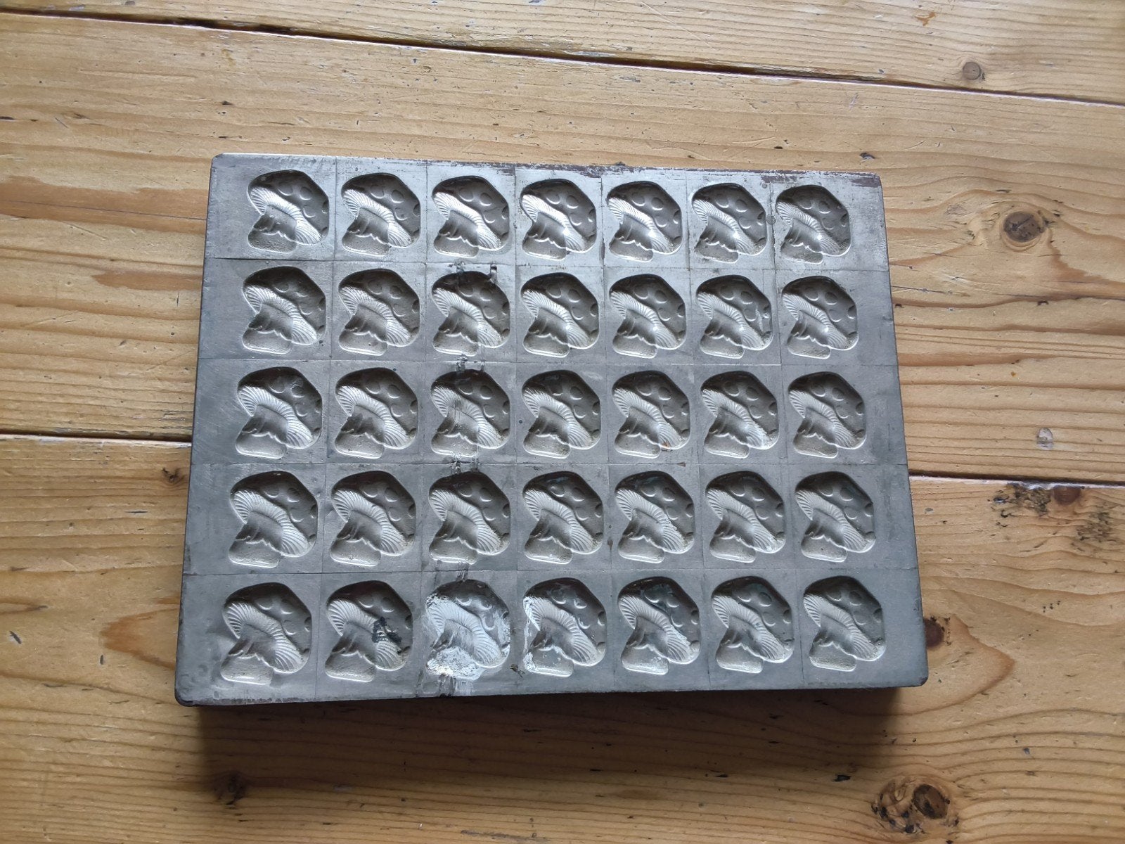 Koekjesvorm paddestoel/chocolade, Antiek en Kunst, Ophalen of Verzenden
