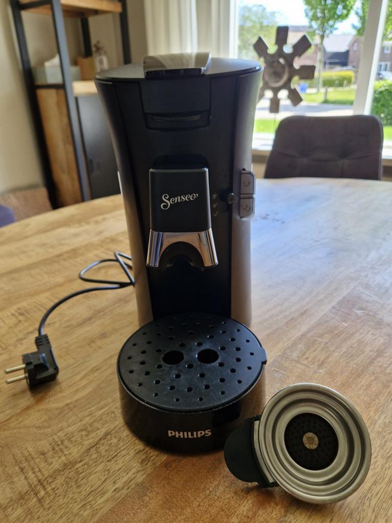Philips Senseo Koffiezetapparaat - Zwart, Ophalen of Verzenden, Gebruikt, Koffiemachine