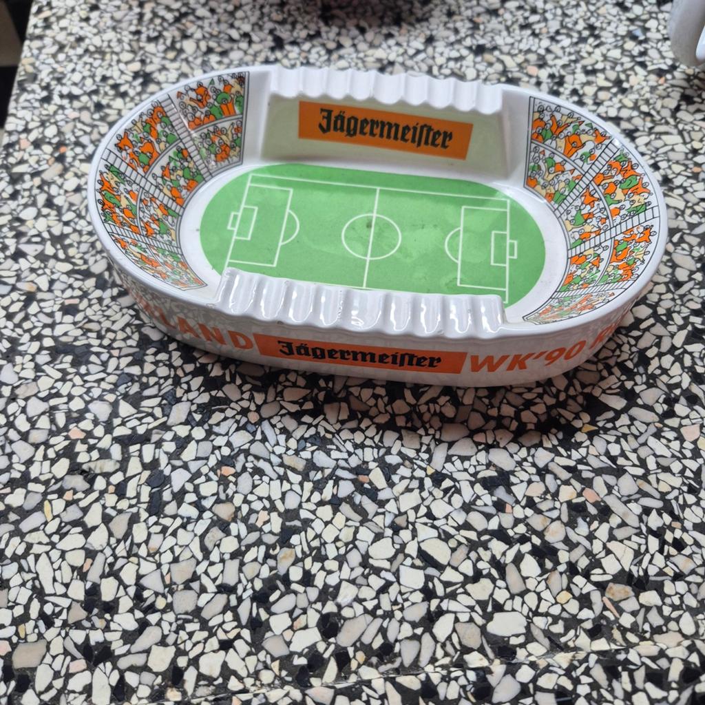 Jägermeister WK '90 Rome Stadion Asbak, Ophalen of Verzenden, Zo goed als nieuw